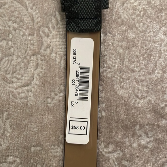 Brand New Michael Kors Black Zippered Belt Bag Fanny Pack w/ Silver Tone Accents